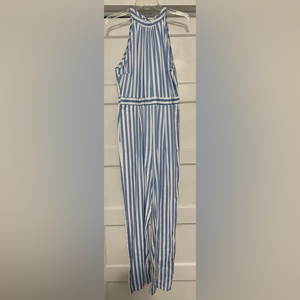 Striped Jumpsuit
